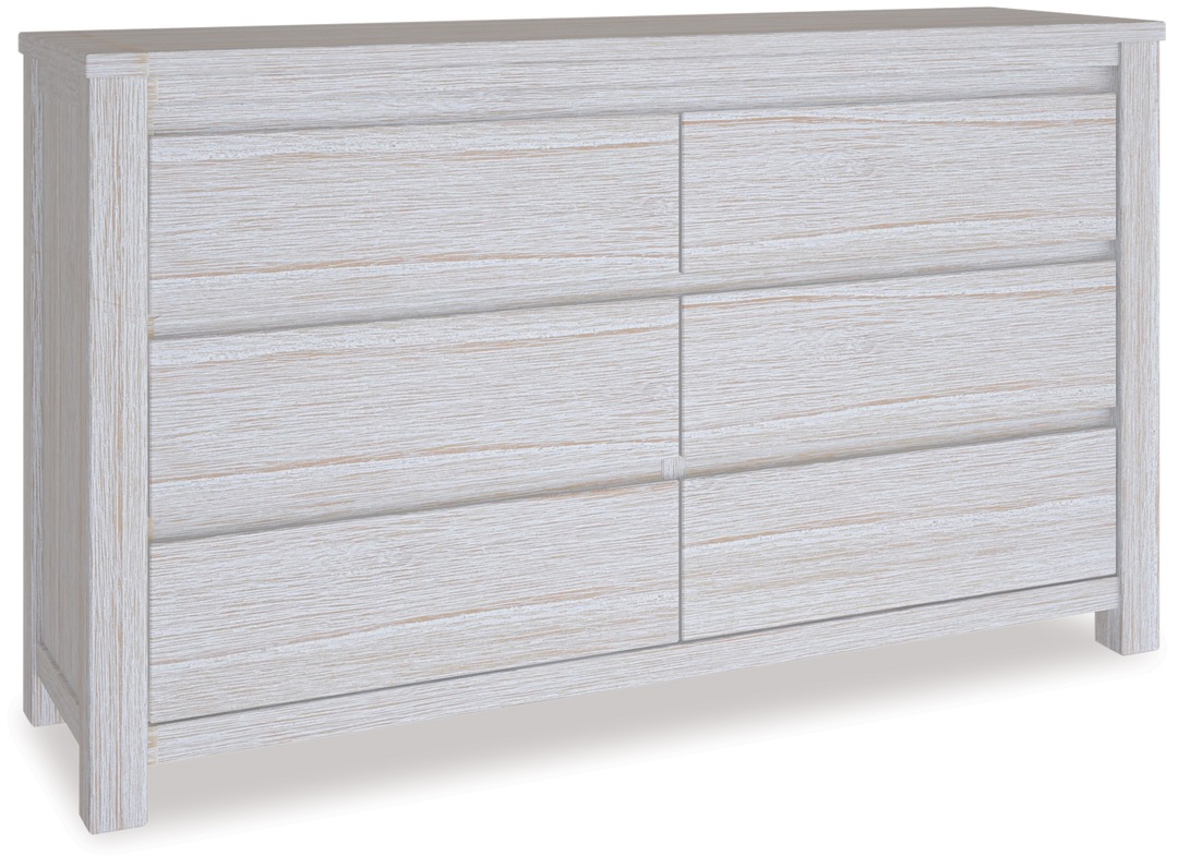 Coastal Tallboy, Dresser & 1 Drawer Bedsides x 2